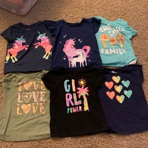 4T Graphic tees